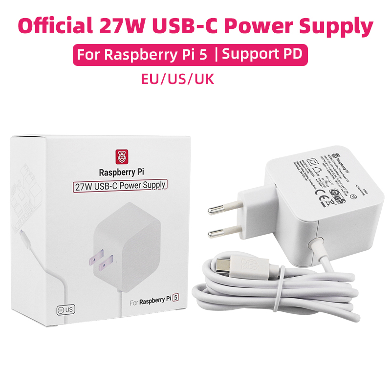 Banana Pi Bpi-M5 - Alimentation officielle Raspberry Pi 27W USB-C