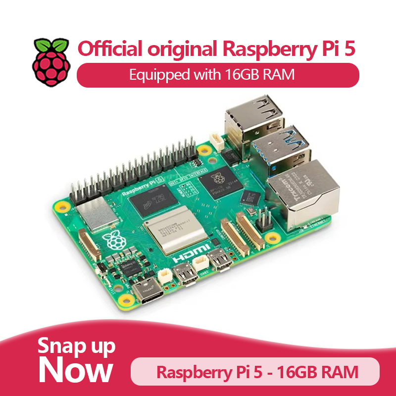 Raspberry Pi 5 8Gb Kit - Raspberry Pi 5 officiel et original,