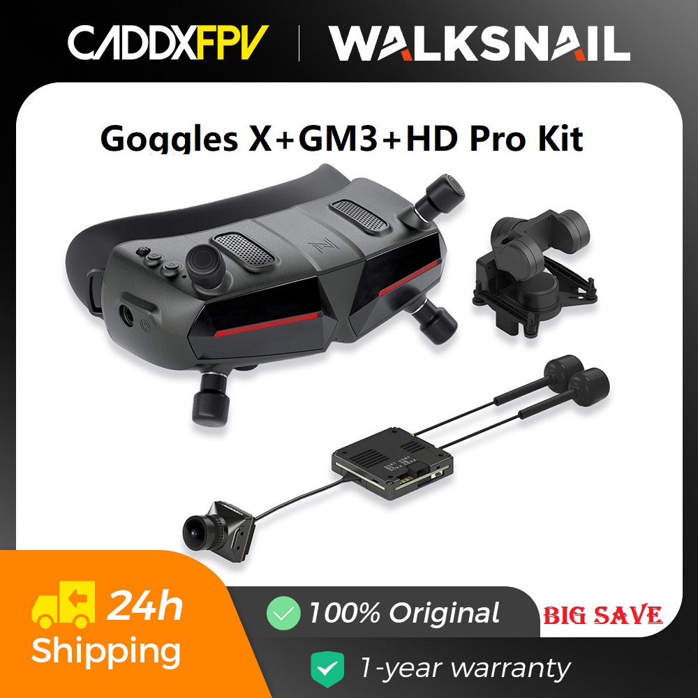 Fpv Goggles Avatar Hd Receiver - Lunettes Caddx Walksnail Avatar HD X