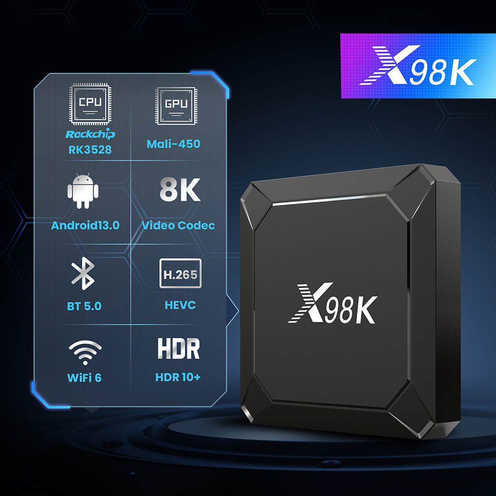 Nouveau X98K Android 13 TV Box - Radxa Rock 5B 16Gb avis et prix