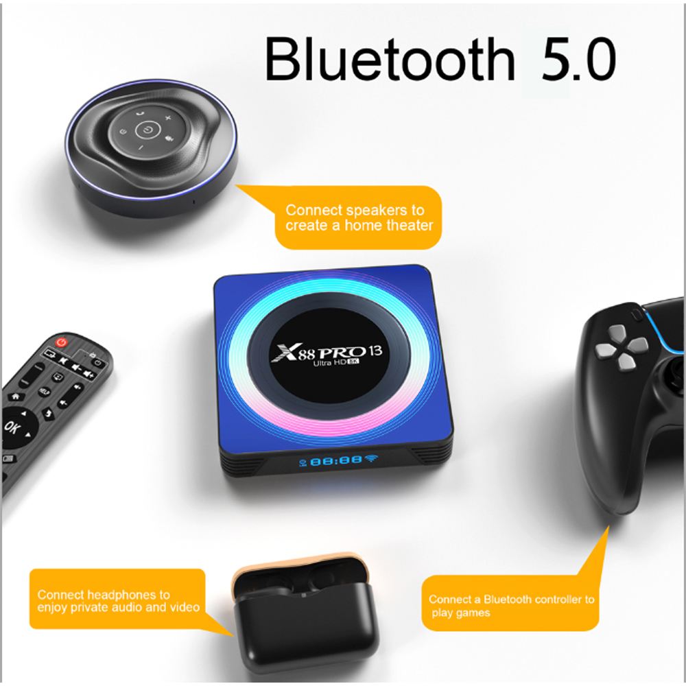 X88 PRO 13 Smart Android 13.0  - Radxa Rock 5B 16Gb avis et prix