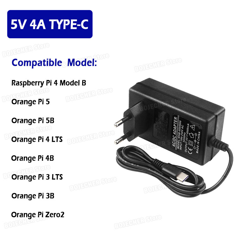 Chargeur USB C 5V 4A pour Rasp - Banana Pi Bpi-M5 avis et prix