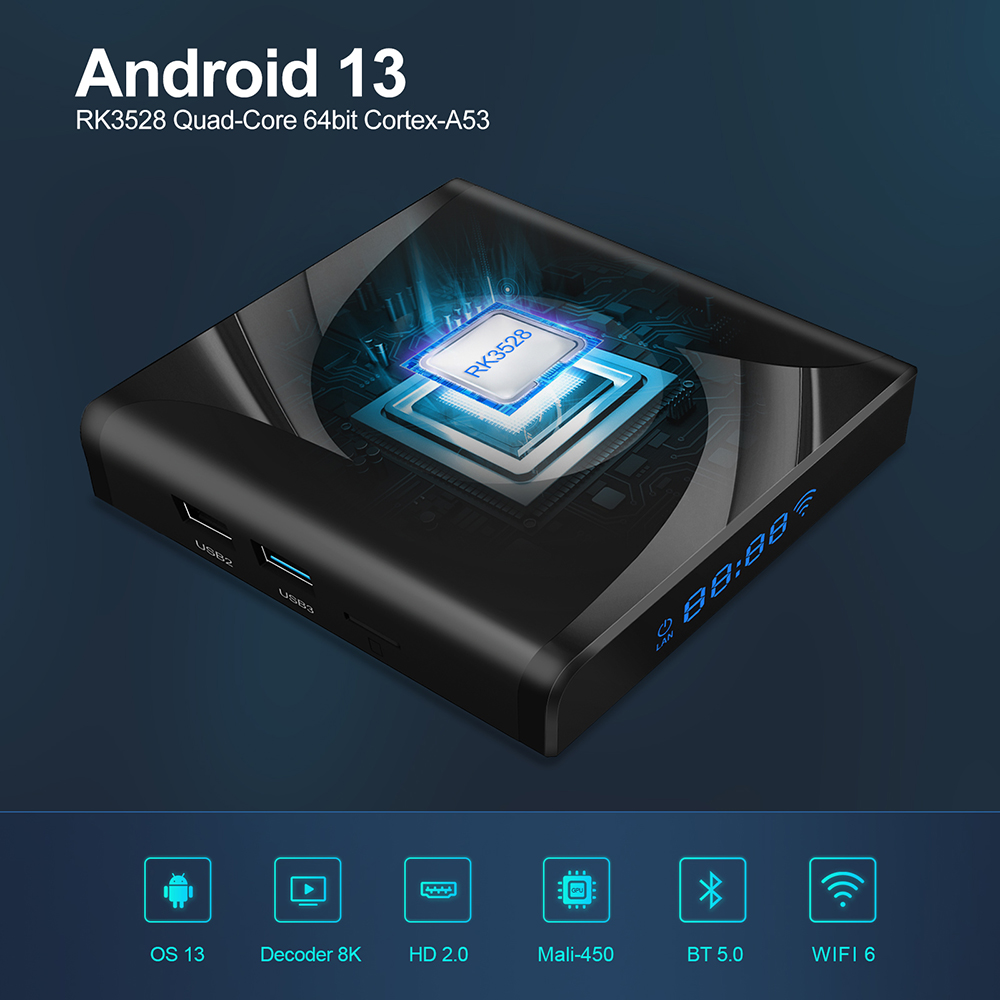 Boîtier Smart TV X88 Pro 13, 4 - Radxa Rock 5B 16Gb avis et prix