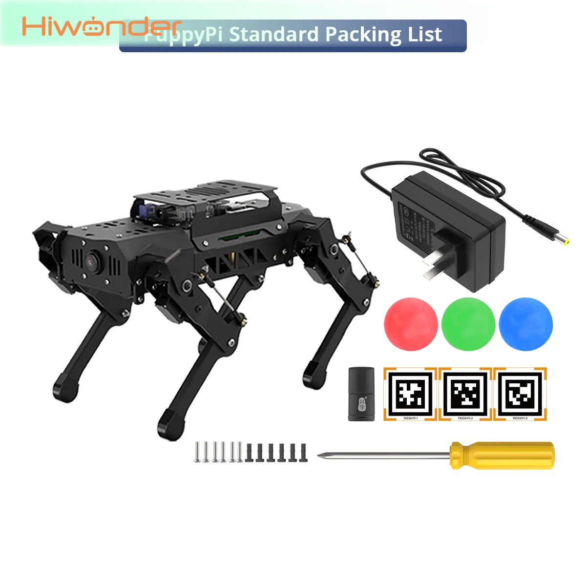 Hiwonder PuppyPi Kit Standard  - Raspberry Pi 5 8Gb Kit avis et prix
