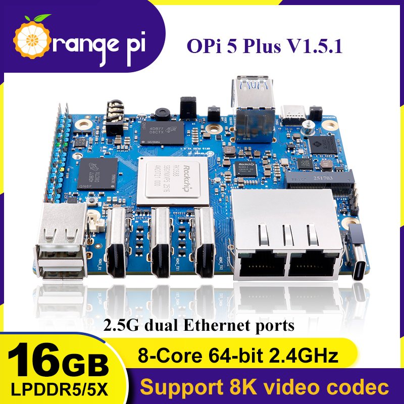 VivaChip TechOrangePi 5 Plus 1 - Orange Pi 5 Plus 16Gb avis et prix
