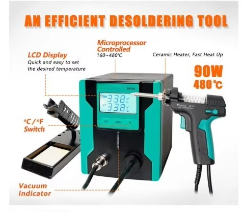 Pompe à dessouder électrique n - Desoldering Gun Vacuum Electric avis et prix