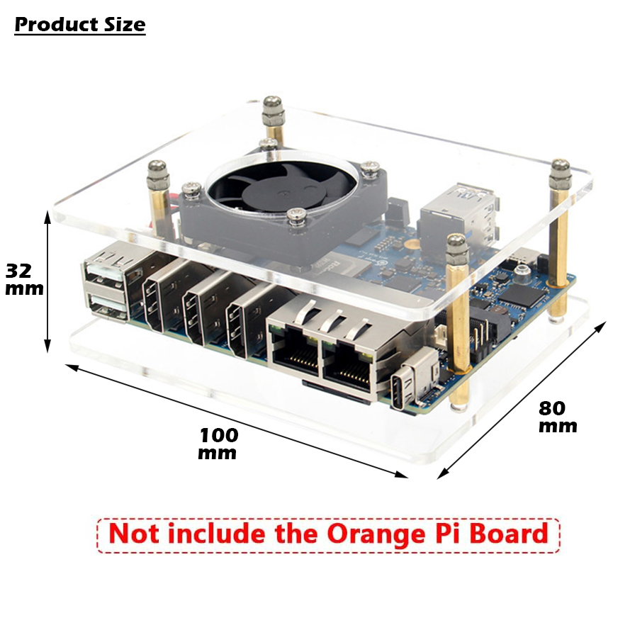 Boîtier pour Orange Pi 5 Plus, - Orange Pi 5 Plus 16Gb avis et prix
