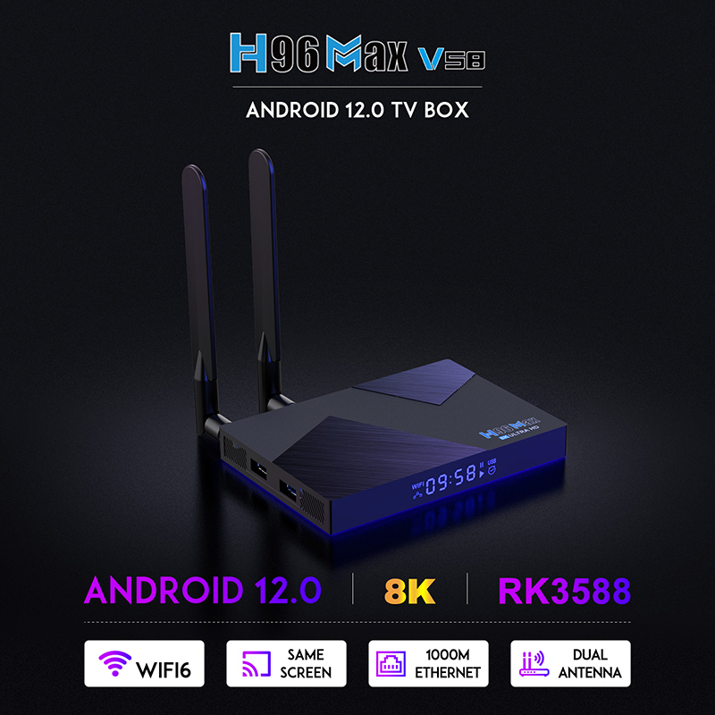 H96 MAX V58 Rockchip RK3588 Oc - Khadas Vim4 8Gb avis et prix
