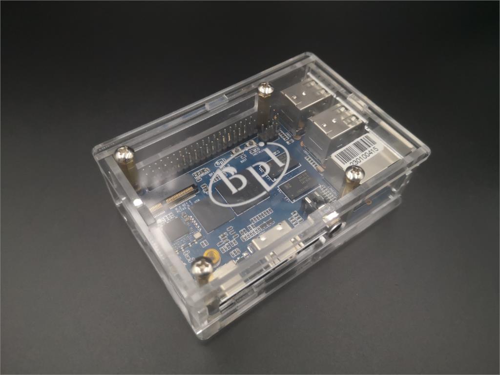 BPI M5 BPI M4 boîtier acryliqu - Banana Pi Bpi-M5 avis et prix