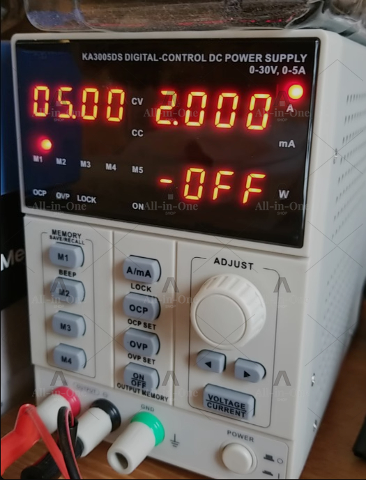 Alimentation électrique numéri - Programmable Dc Power Supply 60V 5A avis et prix