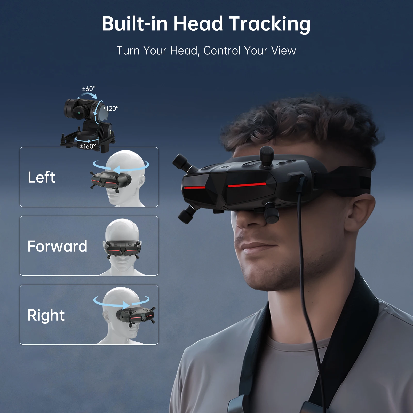 Lunettes FPV CADDXFPV Walksnai - Fpv Goggles Avatar Hd Receiver avis et prix