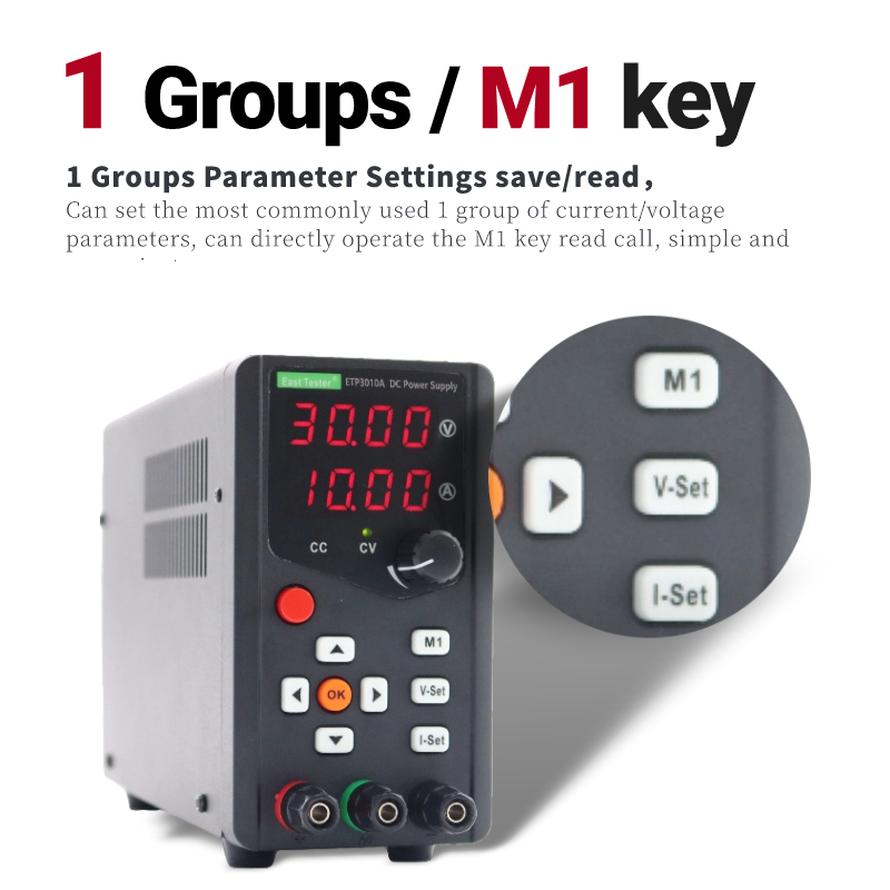 ETP6005A-Alimentation régulée  - Programmable Dc Power Supply 60V 5A avis et prix