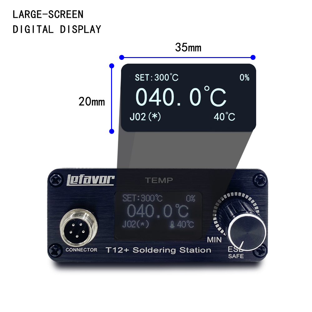 Station de soudage T12 + fer à - Soldering Station T12 Oled avis et prix